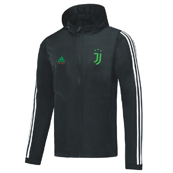 Rompevientos Juventus 2019/20 Negro Verde